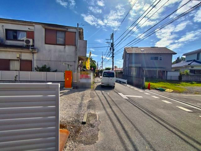 三鷹市井の頭２丁目 売地 京王井の頭線 三鷹台駅の前面道路含む現地写真