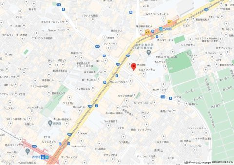 エムプレイス青山の地図