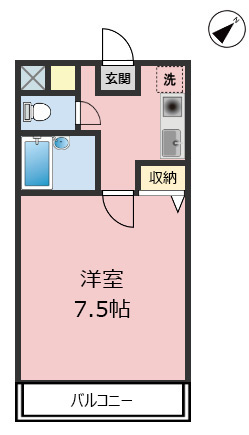 ロジュマン幕張の間取り