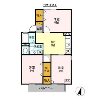 【間取り】 | クレスト松代 ＡＢＣＤ