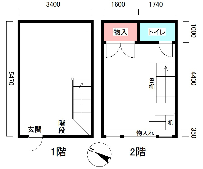 霞町売物件の間取り