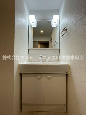 Avenir新深江の洗面所