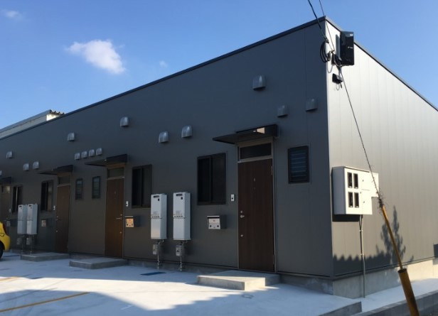 久留米市津福本町のアパートの外観|物件の外観です