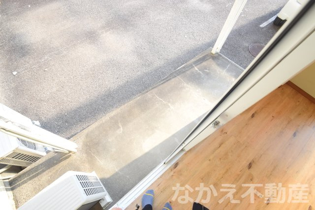 【バルコニー】 | 広々としたバルコニーです