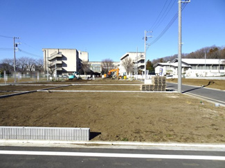 【前面道路含む現地写真】 | 土地　建築条件付き　JR横浜線　京王相模線　橋本駅　下九沢　