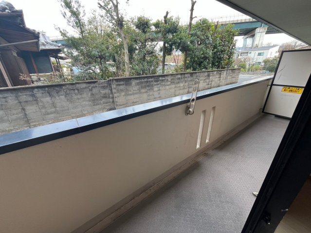 ネストクレールのバルコニー