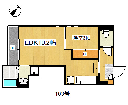 【間取り】 | Grandtic COPAIN DOME SIDE