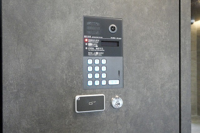大阪市東住吉区杭全２丁目の賃貸マンションのセキュリティ