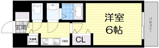 【間取り】 | グランカリテ九条南