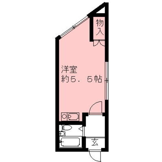 西野町ビルの間取り