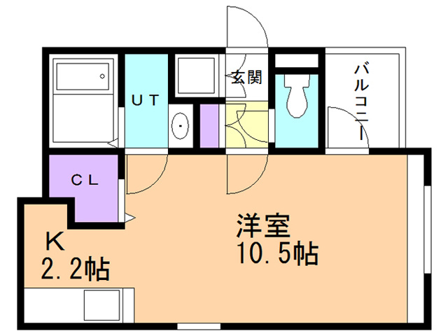 バルティゴの間取り