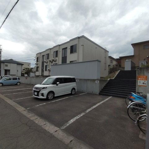 バルティゴの駐車場