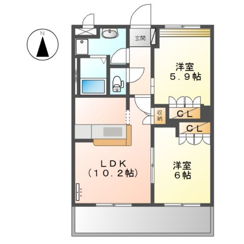 【間取り】 | ペニーレイン