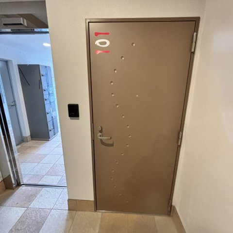 プレジャー室蘭駅前Ⅱの玄関