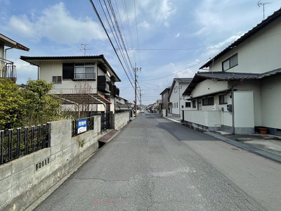 【前面道路含む現地写真】 | 国府市場の土地 | ◇◆前面道路写真◆◇