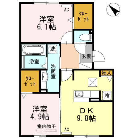 【間取り】 | ヴェルドミール