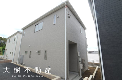 【外観】 | 海老名市上今泉４丁目　新築戸建て 全3棟　【仲介手数料無料】 | 建物完成しました！！内見可能です♪