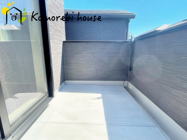 西区佐知川　一戸建て　タマタウン　01のバルコニー|2024年3月撮影