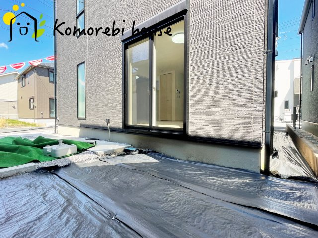 西区佐知川　一戸建て　タマタウン　01の庭|2024年3月撮影