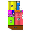 【間取り】 | セジュール諸岡の間取り