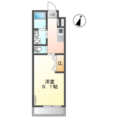 【間取り】 | カサ　アスール