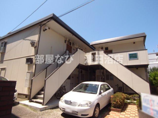 メゾン津田沼の外観|外観は落ち着いています