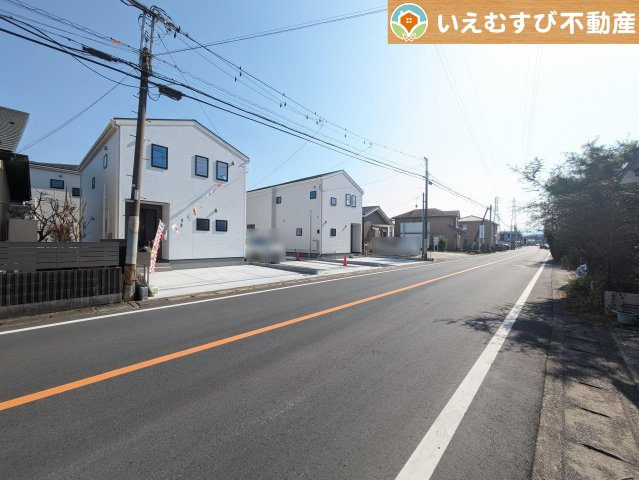 Livele Garden.S　嵐山町菅谷第3の前面道路含む現地写真