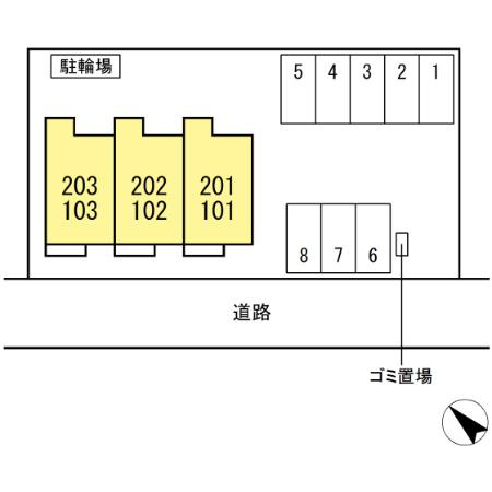 モン・シエール　　刈谷市近郊の賃貸はクラスホーム刈谷店の駐車場