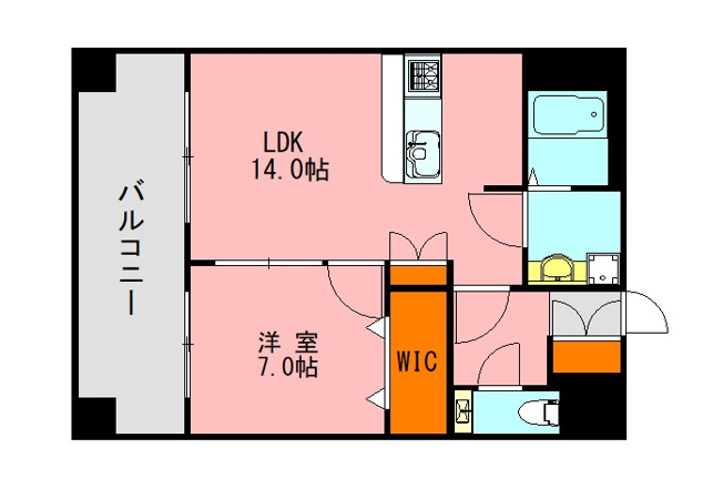【間取り】 | ピュアドーム箱崎ステーション