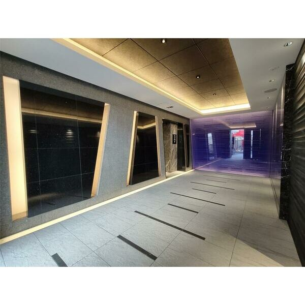 S-RESIDENCE城東SEVERのロビー