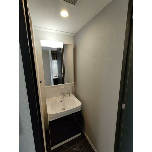 S-RESIDENCE城東SEVERの洗面所