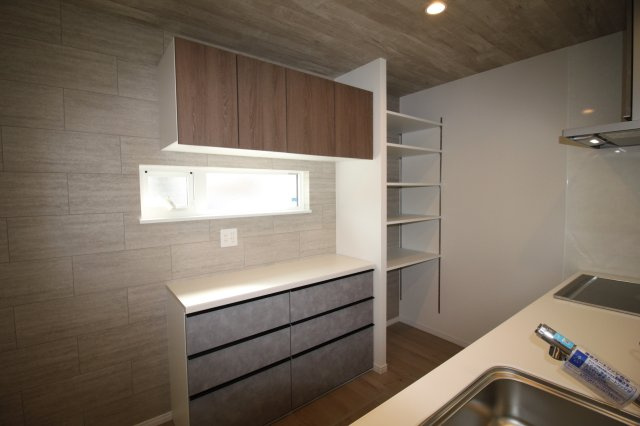 南国市田村乙　新築戸建の収納|カップボード