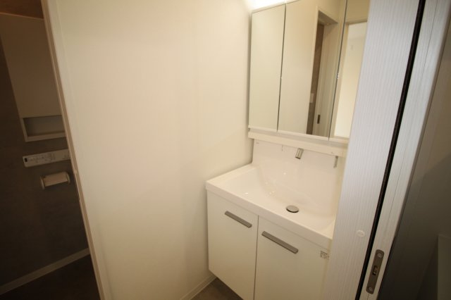 南国市田村乙　中古戸建　（未入居物件）の独立洗面台