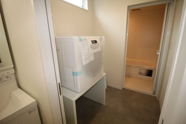 南国市田村乙　新築戸建の脱衣所|幹太くん