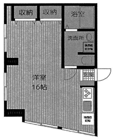 エビスレジデンスの間取り