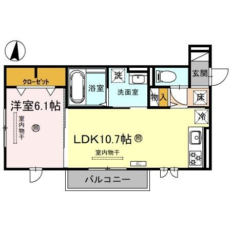 【間取り】 | カルム　アビタシオン北出島