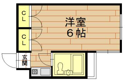 ボックス七条の間取り