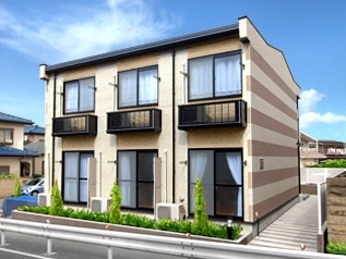 レオパレス大和田の外観