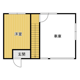 【間取り】 | 青垣町大名草中古住宅198万円 | ※概略図につき現況を優先致します。