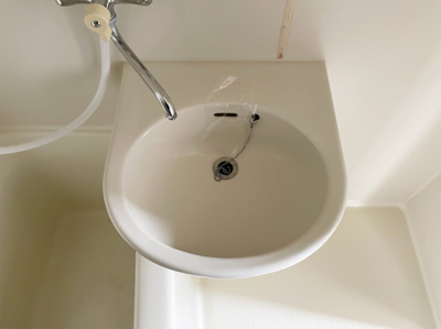 【洗面所】 | グランピアマンション西新 | 別号室の写真になります。現況優先。