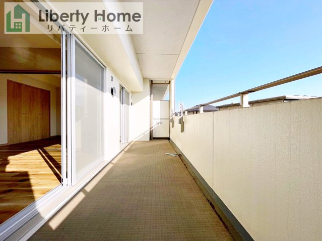 マ・トール土浦スカイマークレジデンス　のバルコニー