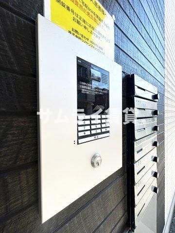 ハーモニーテラス山田西町のエントランス