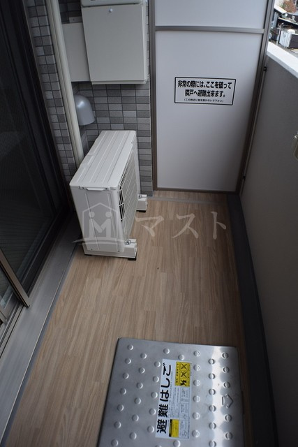 エスリード南堀江グランツのバルコニー