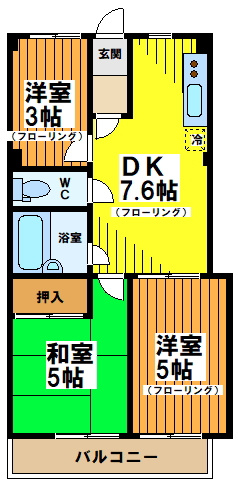 【間取り】 | 加納マンション