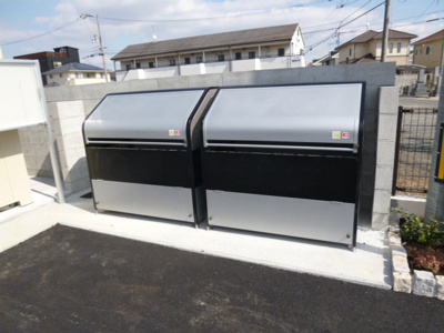 【その他共用部分】 | エスポワール真壁Ａ | 敷地内専用ゴミステーション