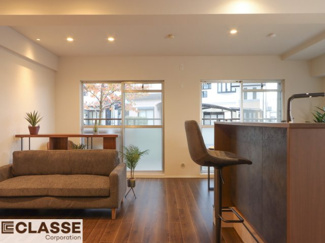 【居間・リビング】 | ユニライフ宇治琵琶　7階建て1階部分