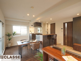 【居間・リビング】 | ユニライフ宇治琵琶　7階建て1階部分