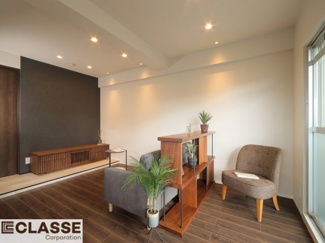 【居間・リビング】 | ユニライフ宇治琵琶　7階建て1階部分