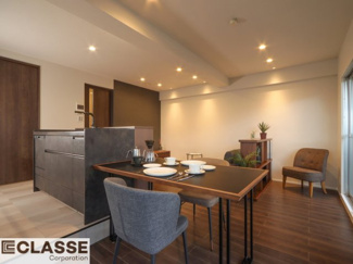 【居間・リビング】 | ユニライフ宇治琵琶　7階建て1階部分