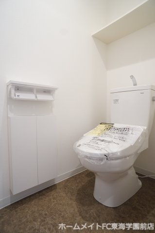 熊本市東区長嶺東５丁目の賃貸マンションのトイレ